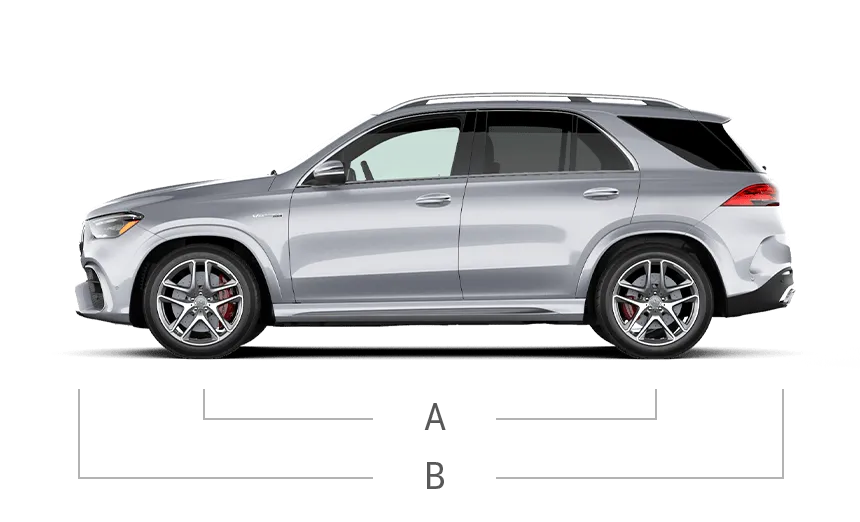 vehicle side view dimensions