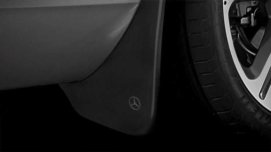 mercedes gle mud flaps