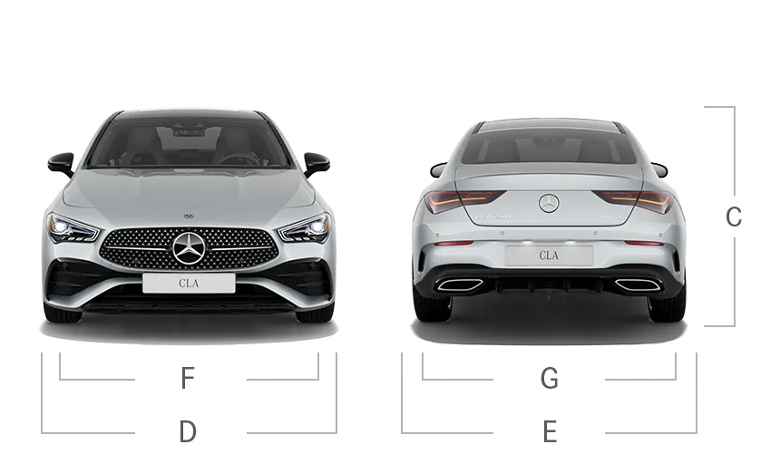 2024 Mercedes C300 vs Mercedes CLA 250: Specs & Features