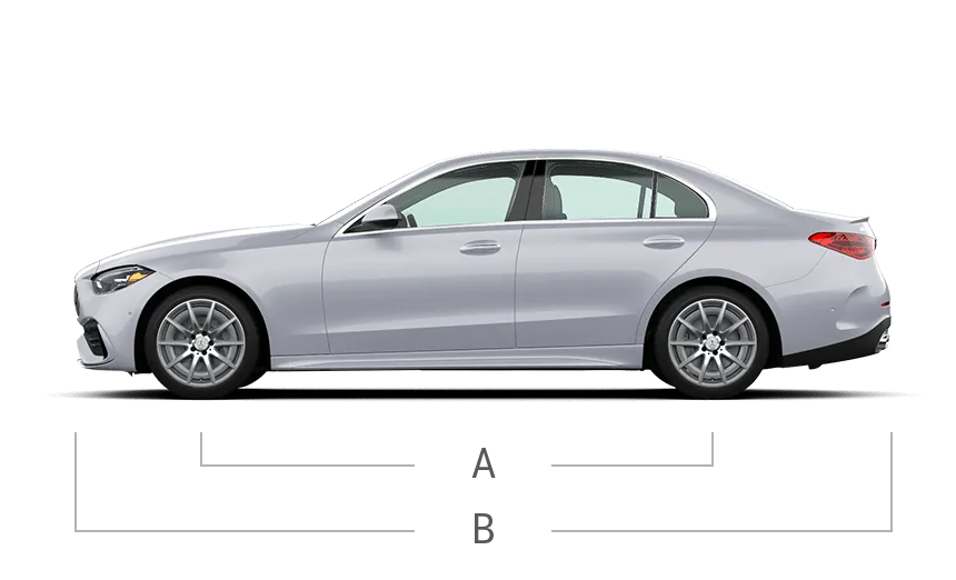 vehicle side view dimensions