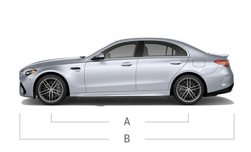 vehicle side view dimensions