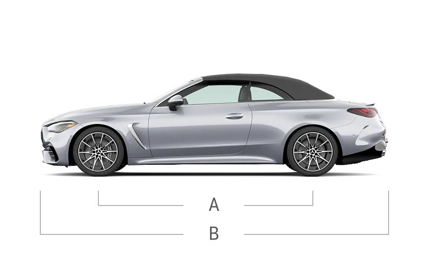 vehicle side view dimensions