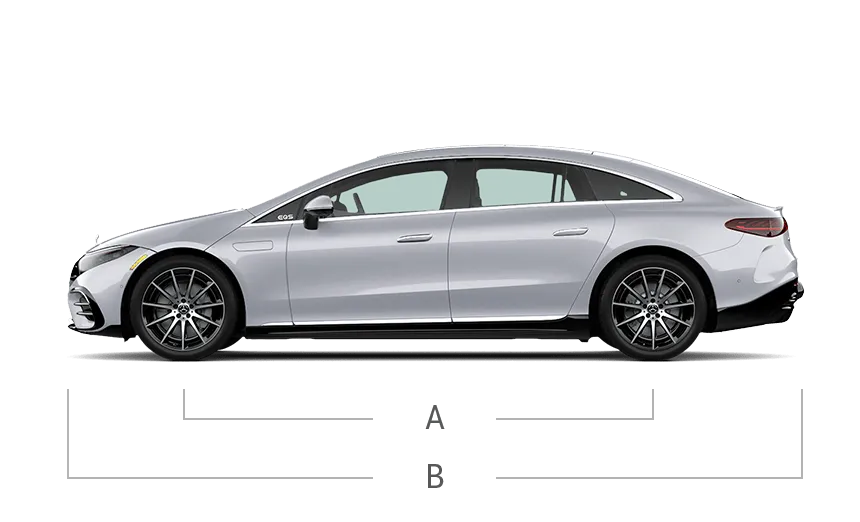 vehicle side view dimensions