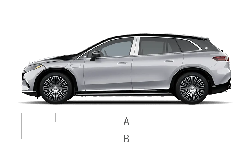 vehicle side view dimensions