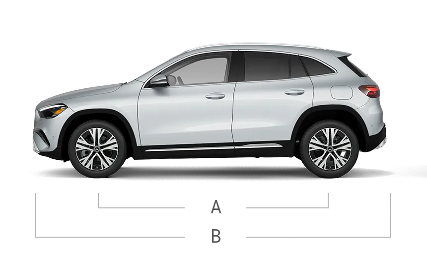 vehicle side view dimensions