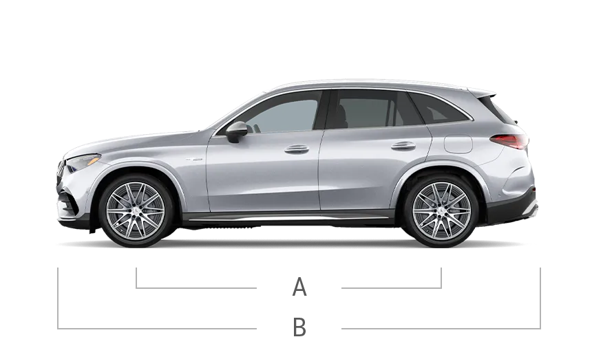 vehicle side view dimensions