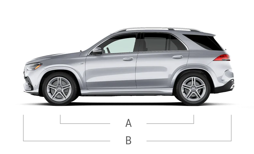 vehicle side view dimensions