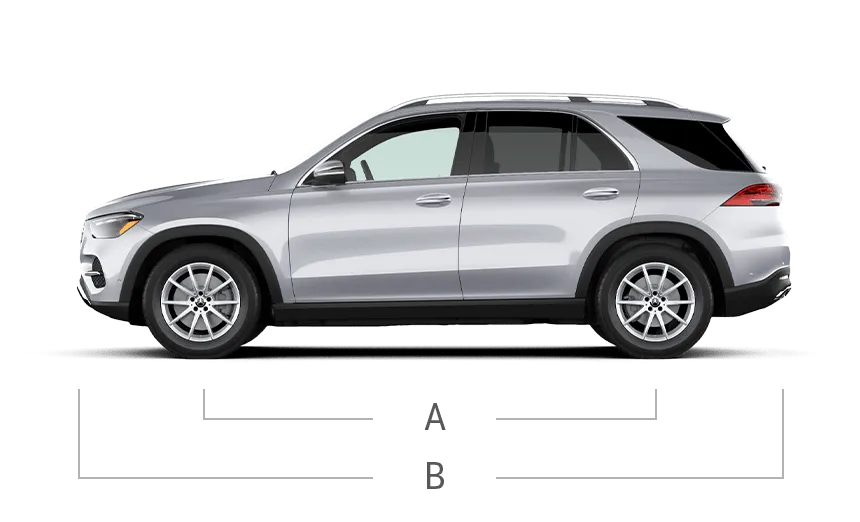 vehicle side view dimensions