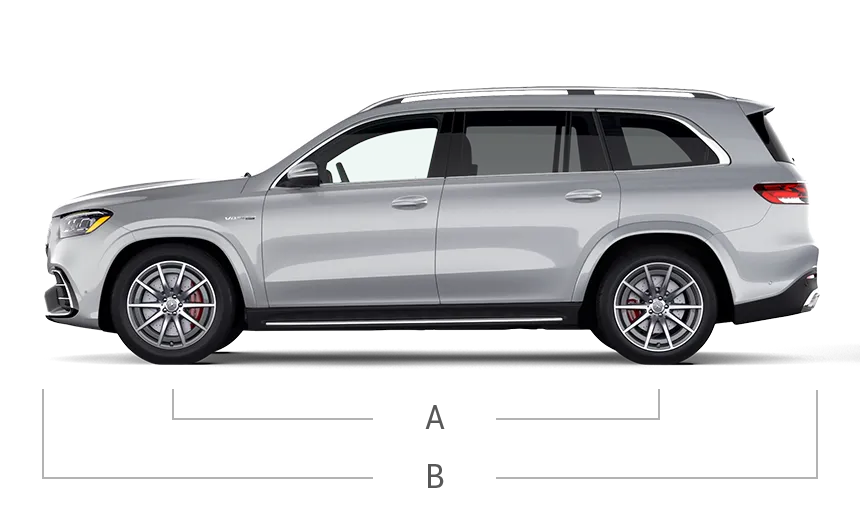 vehicle side view dimensions