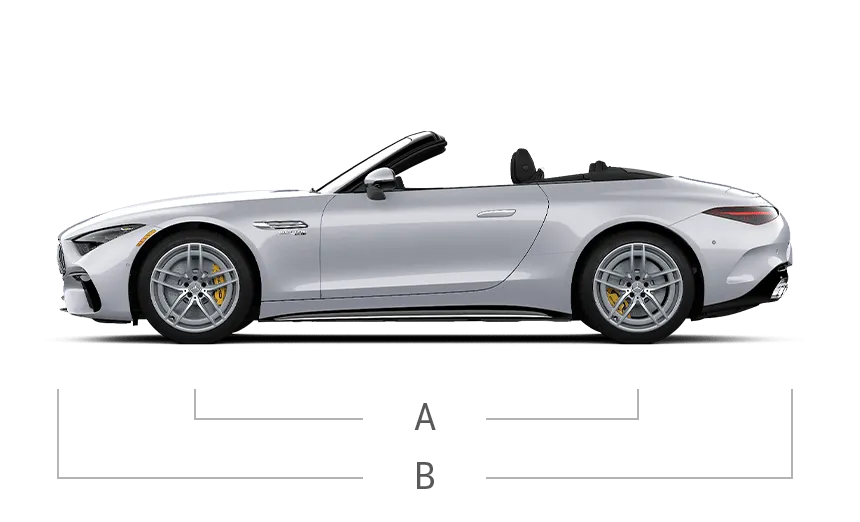 vehicle side view dimensions